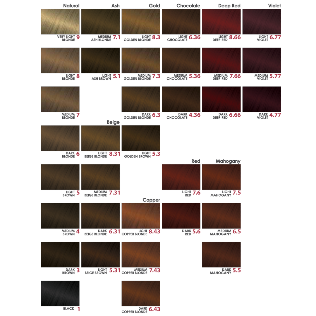 Vivitone Prisma Ammonia-Free Permanent Hair Color | 2.09 oz | 35 Shades | Made in Italy