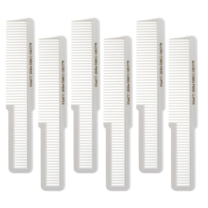 Allegro Combs #9000 Clipper Combs Blending Flat Top 6 Count