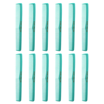 Allegro Combs #400 Barber Combs For Hair Cutting All Purpose Combs 12 Count