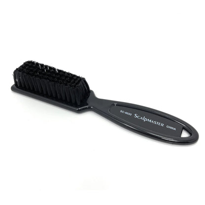 Scalpmaster Clipper Cleaning Brush Soft Nylon Bristles Barber Brush Plastic Handle Fade Brush 2 Pc.