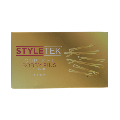 Styletek Grip Tight Heavy Duty Bobby Pins - Blonde Gold 1 Lb.