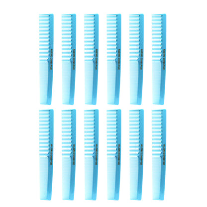 Allegro Combs 420 Barber Cutting Styling Comb Set - 12 count