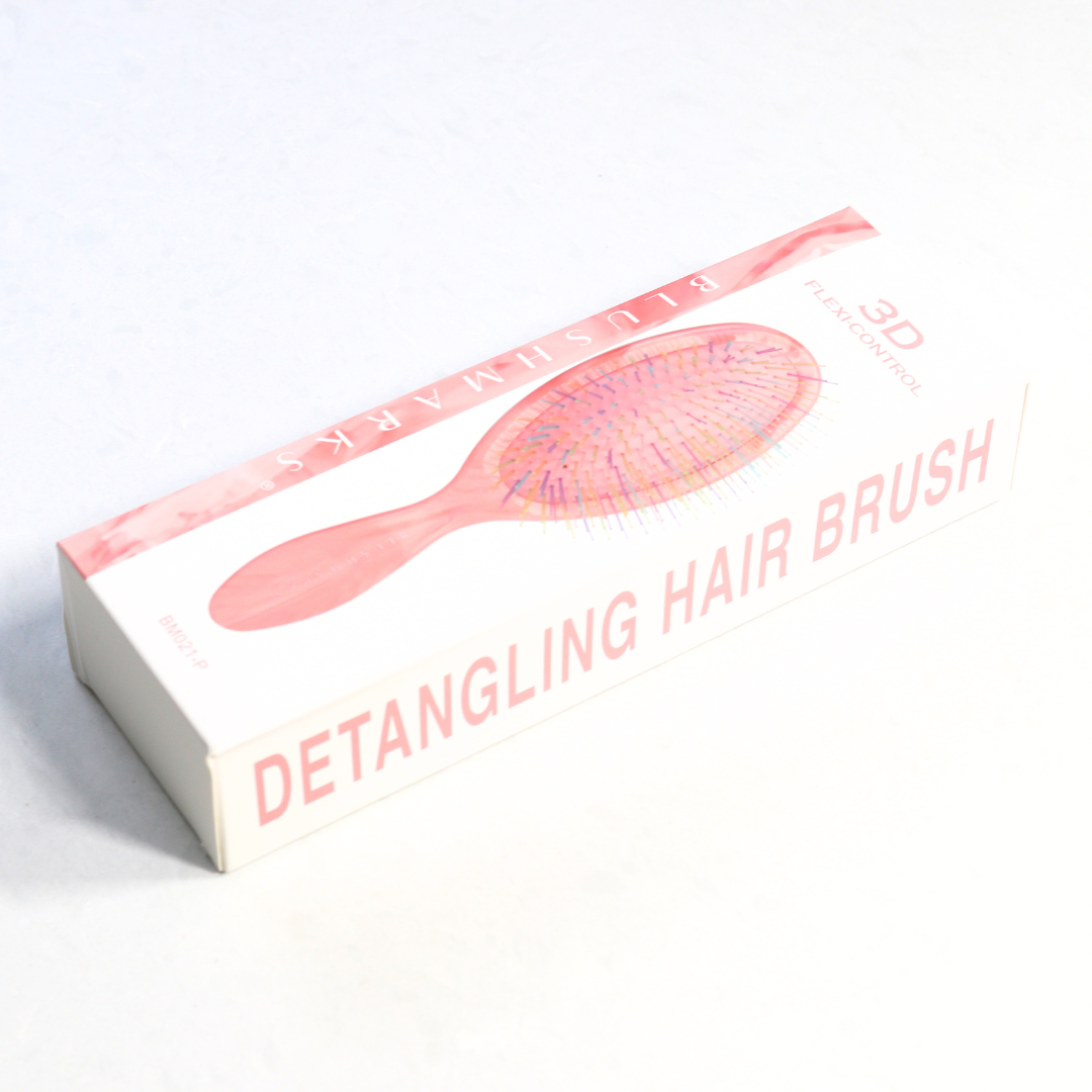 BLUSHMARKS 3D FlexiControl Cushion Paddle Detangling Hair Brush – Professional Wet & Dry Hair Brush