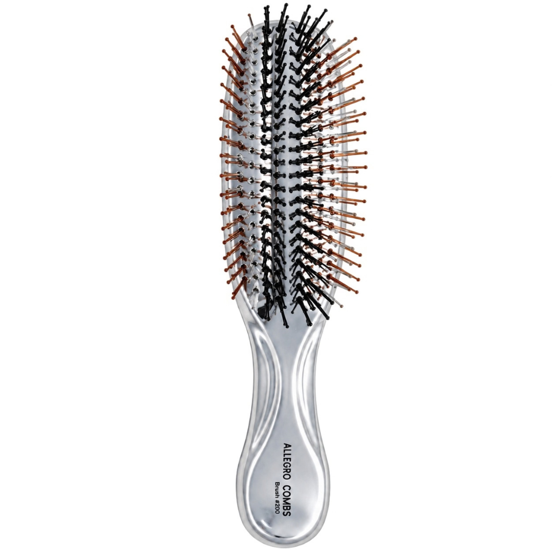 Allegro Combs Detangling Hair Brush with Flexible Nylon Pins