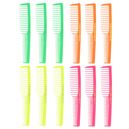 Allegro Combs #6000 Wide Tooth Teasing Vented Hair Combs 12 Cunt