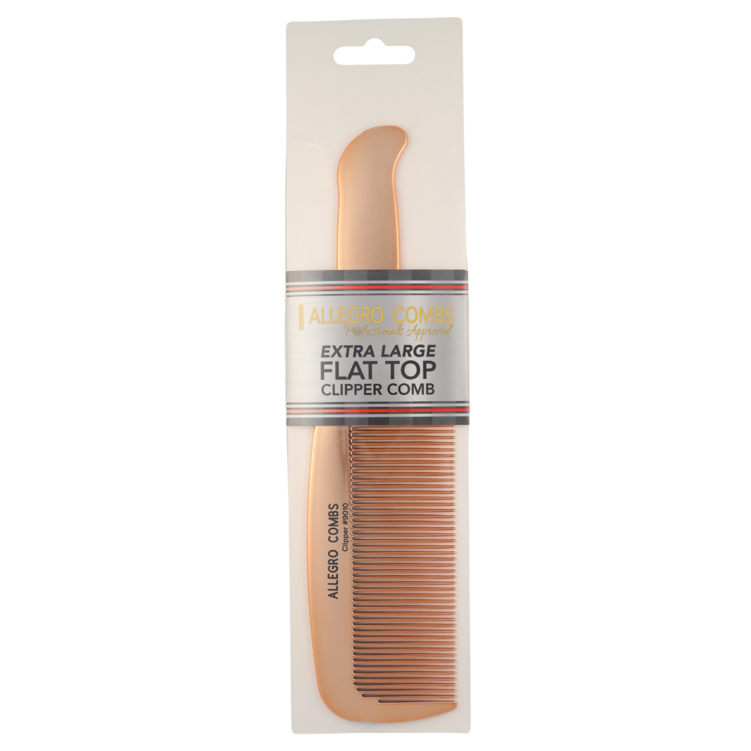 Allegro Combs Clipper #9010 Professional Clipper Comb With Handle For Barbers, 9.2 Inch