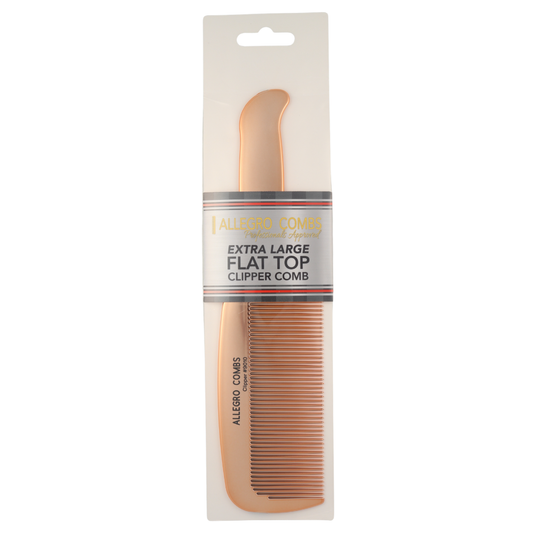Allegro Combs Clipper #9010 Barber Comb with Handle, 9.2 in