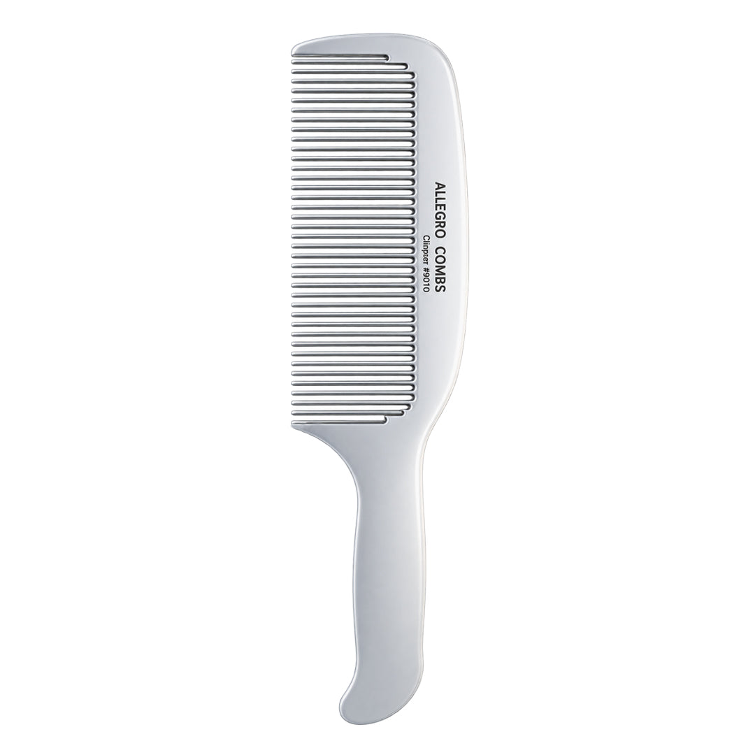 Allegro Combs Clipper #9010 Barber Comb with Handle, 9.2 in