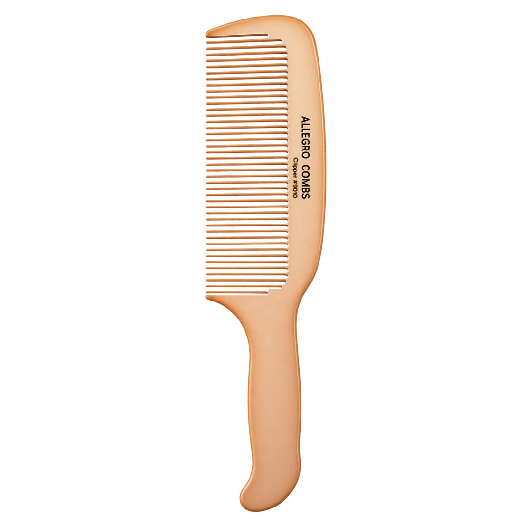 Allegro Combs Clipper #9010 Barber Comb with Handle, 9.2 in