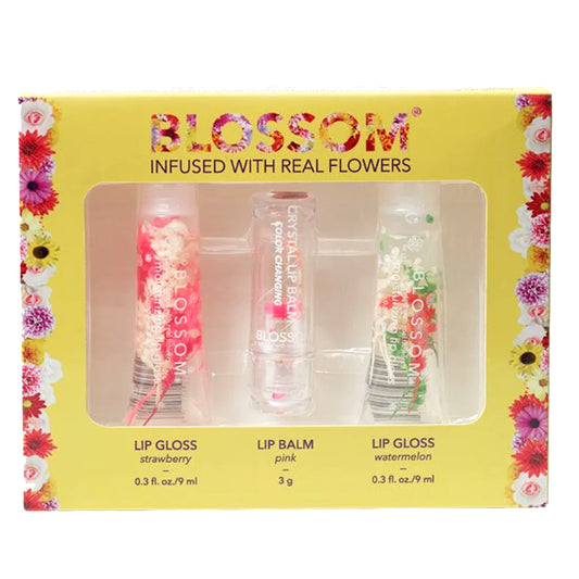  Moisturizing Lip Gloss & Color Changing Lip Balm 3 pc. Set