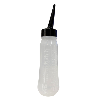 Pack of 6 - Slanted Tip Color Applicator Bottles 8 oz / 240 ml – Slanted Precision Nozzle