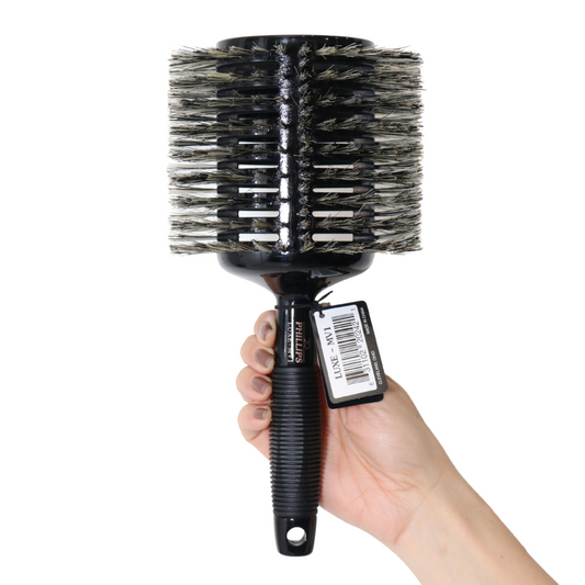 Phillips Hair 5"Brush Monster Vent  Round Mixed Boar & Ionic Nylon Bristles (LUXE-MV1)