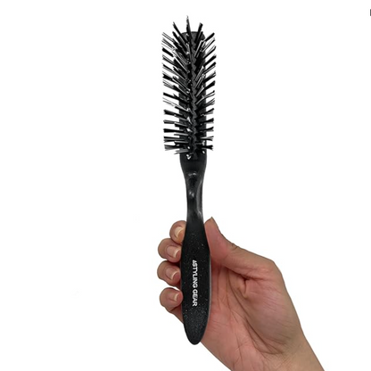 Hair Brush 5 Row Hairbrush Slick Back Edge Brush Teasing Brush