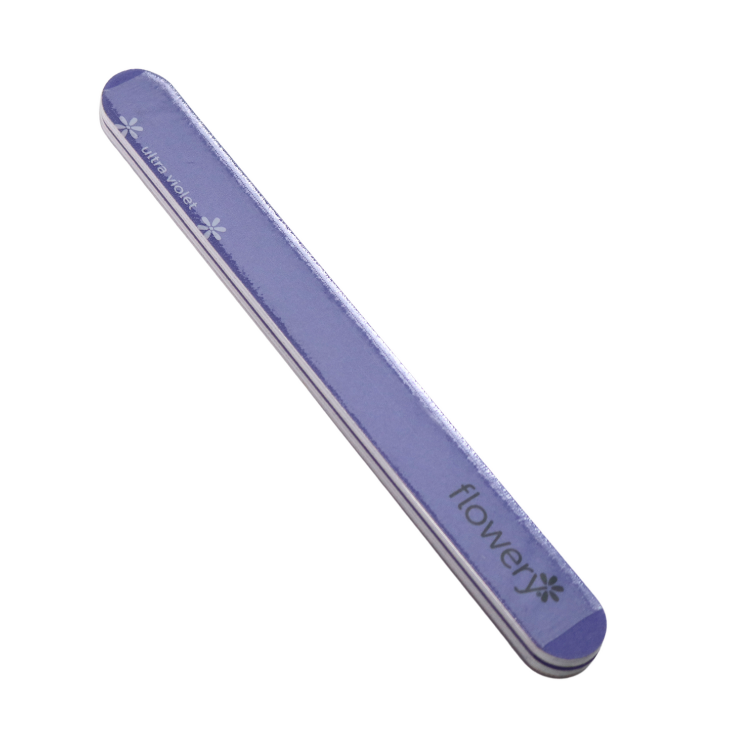 Flowery Ultra Violet Nail File - 2-Pack (180 Grit)