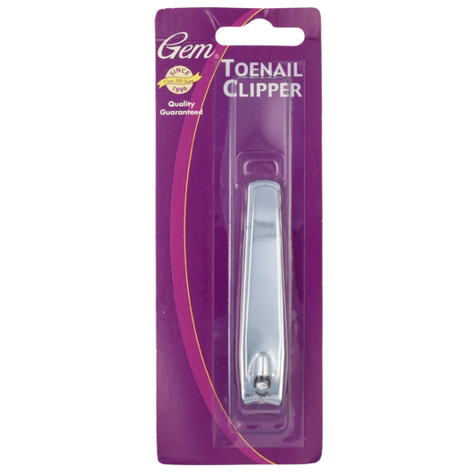 Gem Toenail Clipper Curved Edge