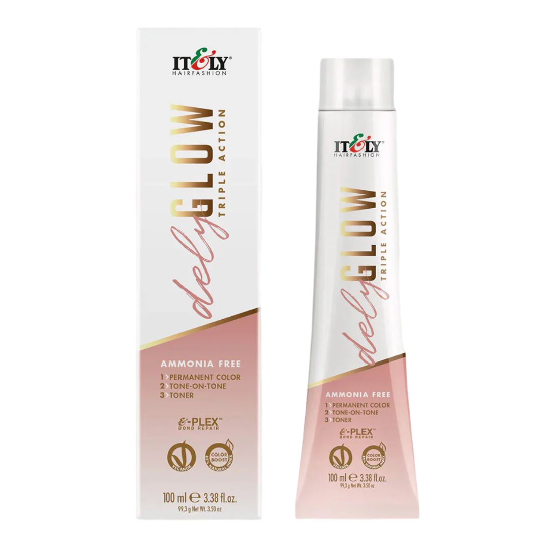DelyGlow Ammonia-Free Professional Hair Color 100 ml (3.38 oz)