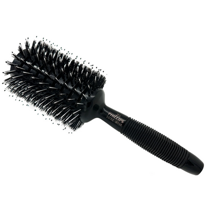 Phillips Brush 3.5" Monster Vent Round Brush Poly Tip - Mixed Boar & Ionic Nylon Bristles (LUXE-MV3P)