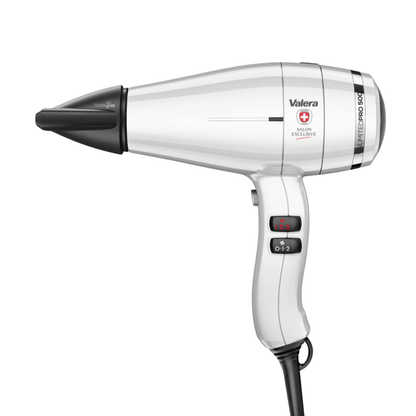 Valera Unlimited Pro 5000 Professional Hair Dryer | 1875W BLDC Brushless Motor | Ionic, Ultra-Quiet | Swiss Made – White
