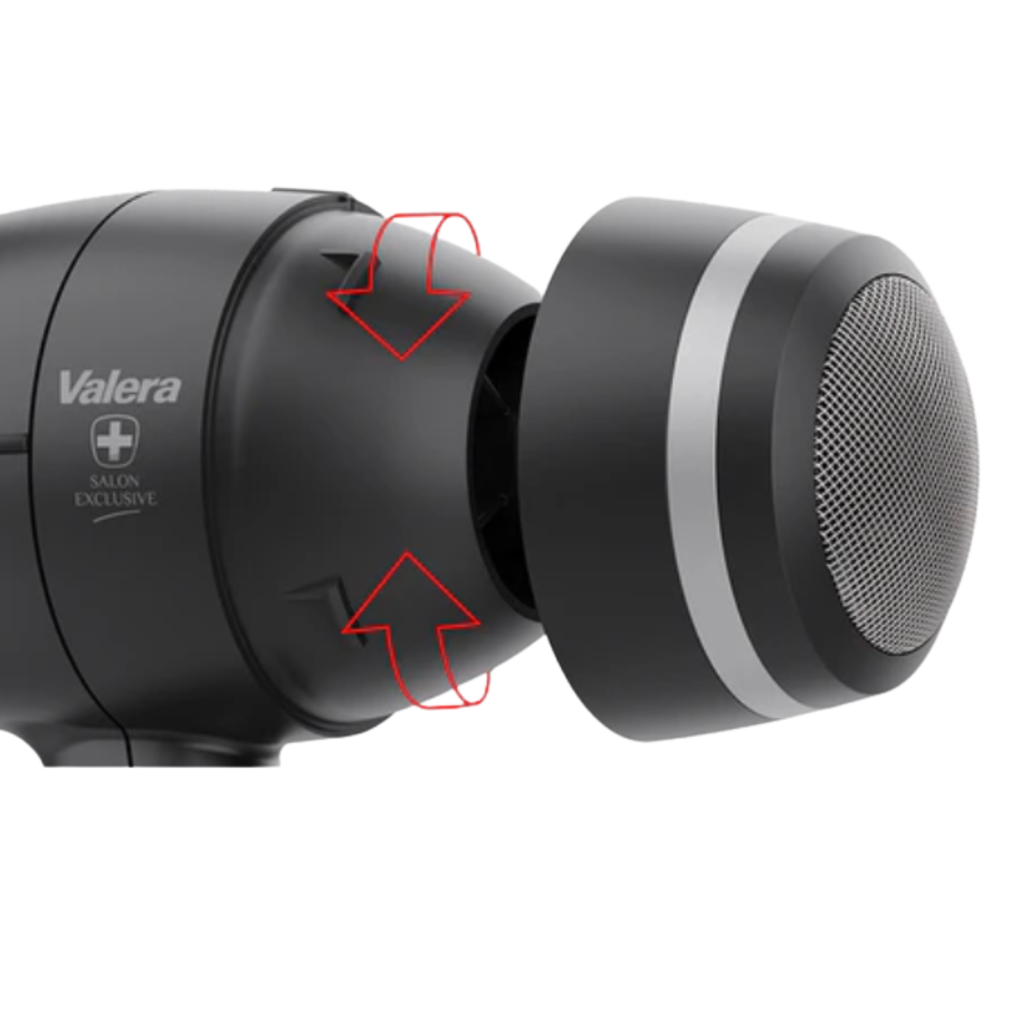 Valera Unlimited Pro 5000 Professional Hair Dryer | 1875W BLDC Brushless Motor | Ionic, Ultra-Quiet | Swiss Made – White