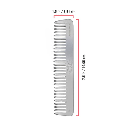 Krest Professional Metal Combs Aluminum Combs 100% Hand-Finished.