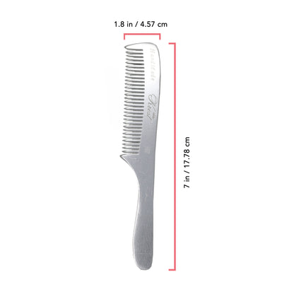 Krest Professional Metal Combs Aluminum Combs 100% Hand-Finished.