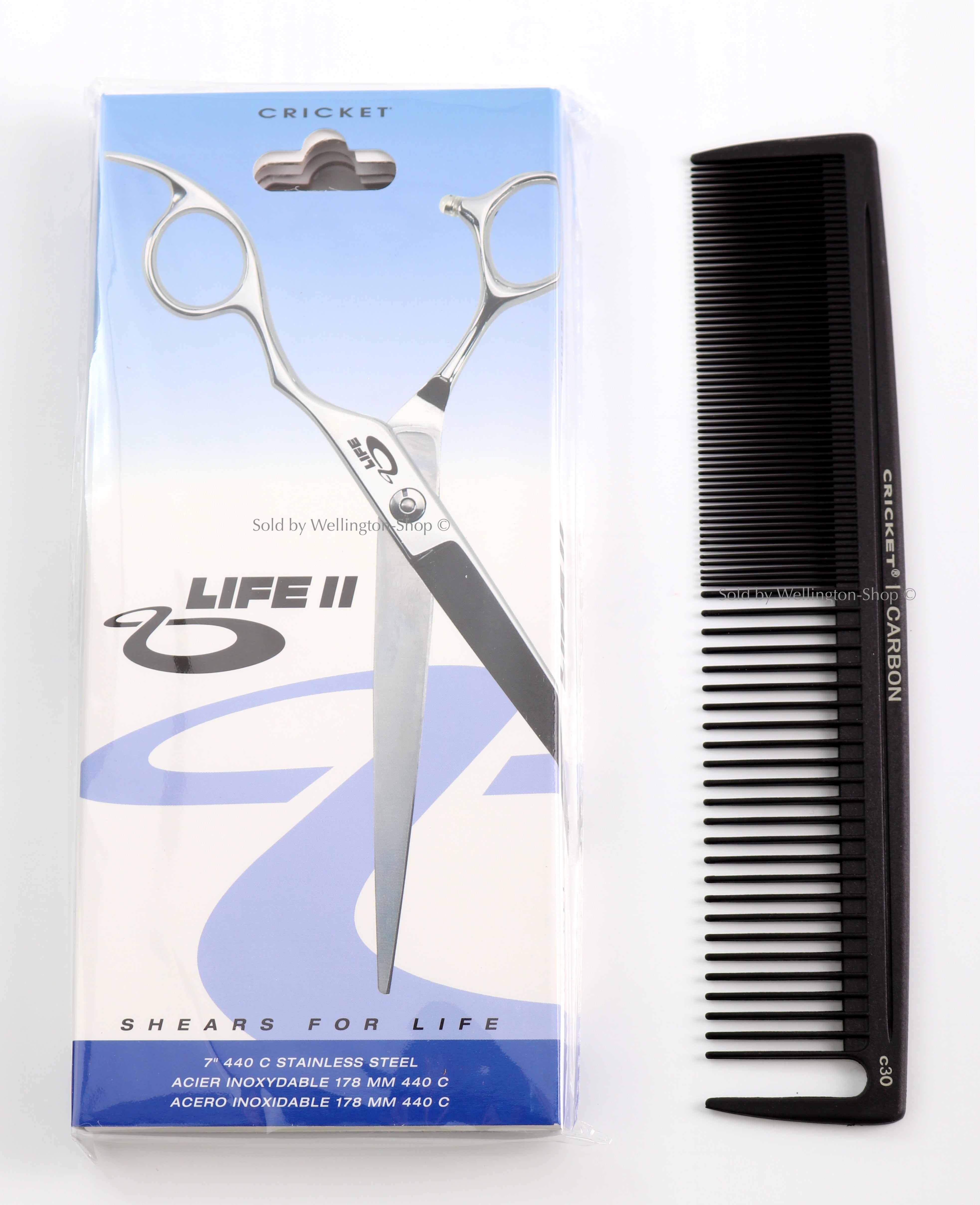 Cricket for Life Shear. Hair Cutting Scissors. Right handed Profession