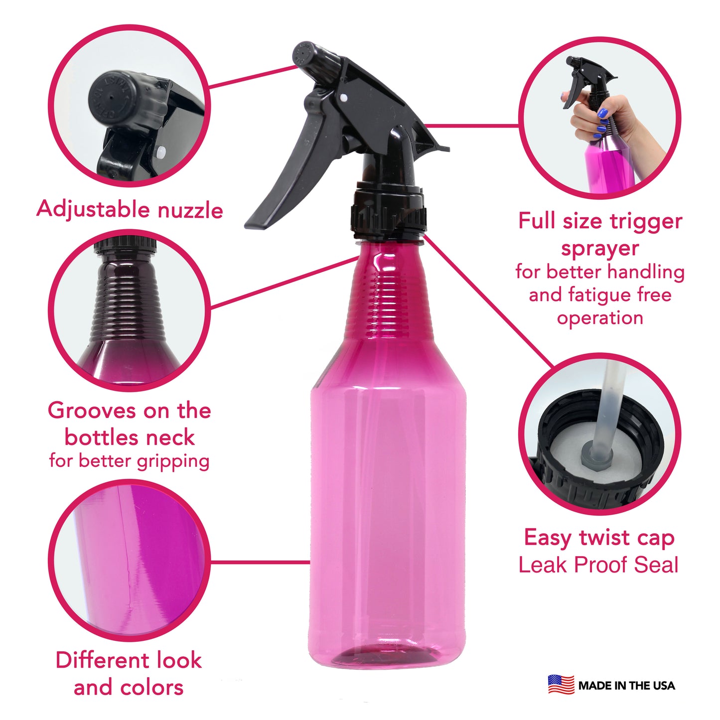 Water Hair Spray Bottle