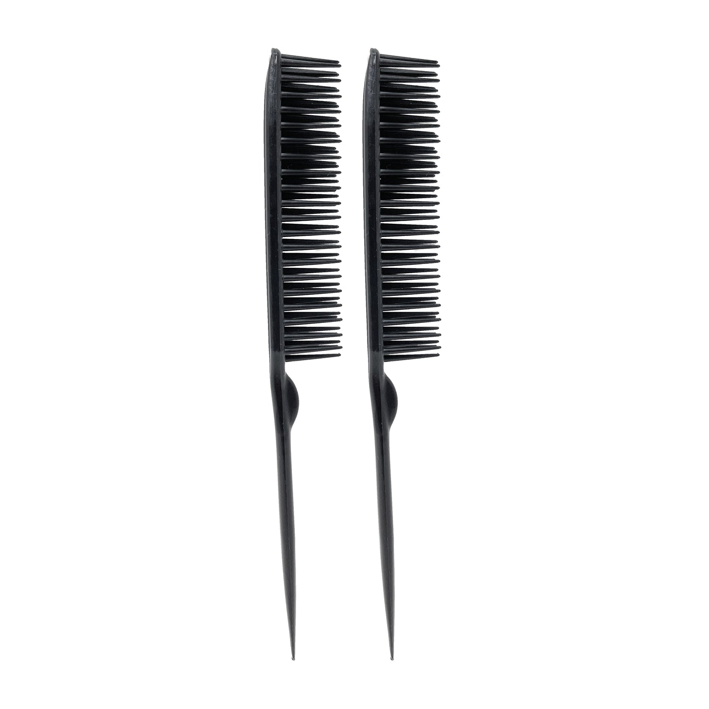 Allegro Combs 60 Parting Three Row Combs Salon Hairstylist Hairdresser Detangle Combs For Natural Hair 2 Pcs.