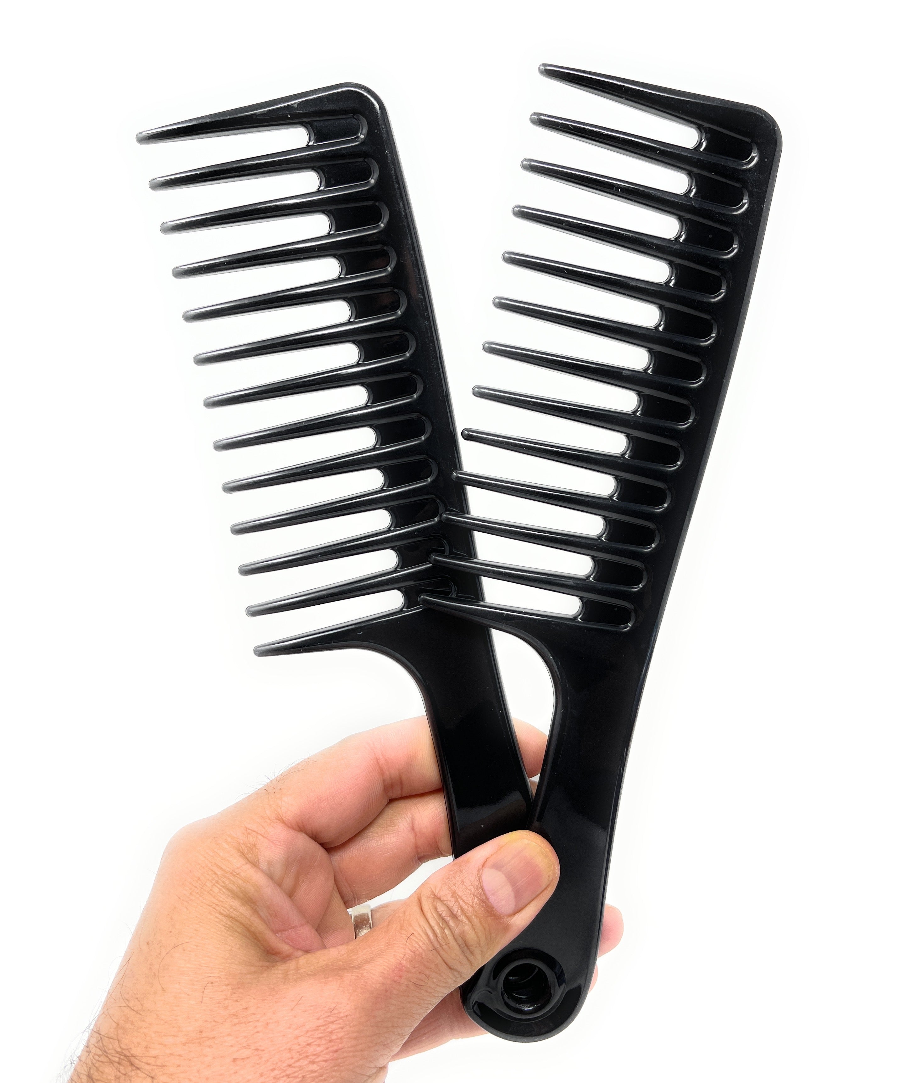 Aristocrat XL Rake Combs Wide Tooth Large Hair Detangling 2 Count ...