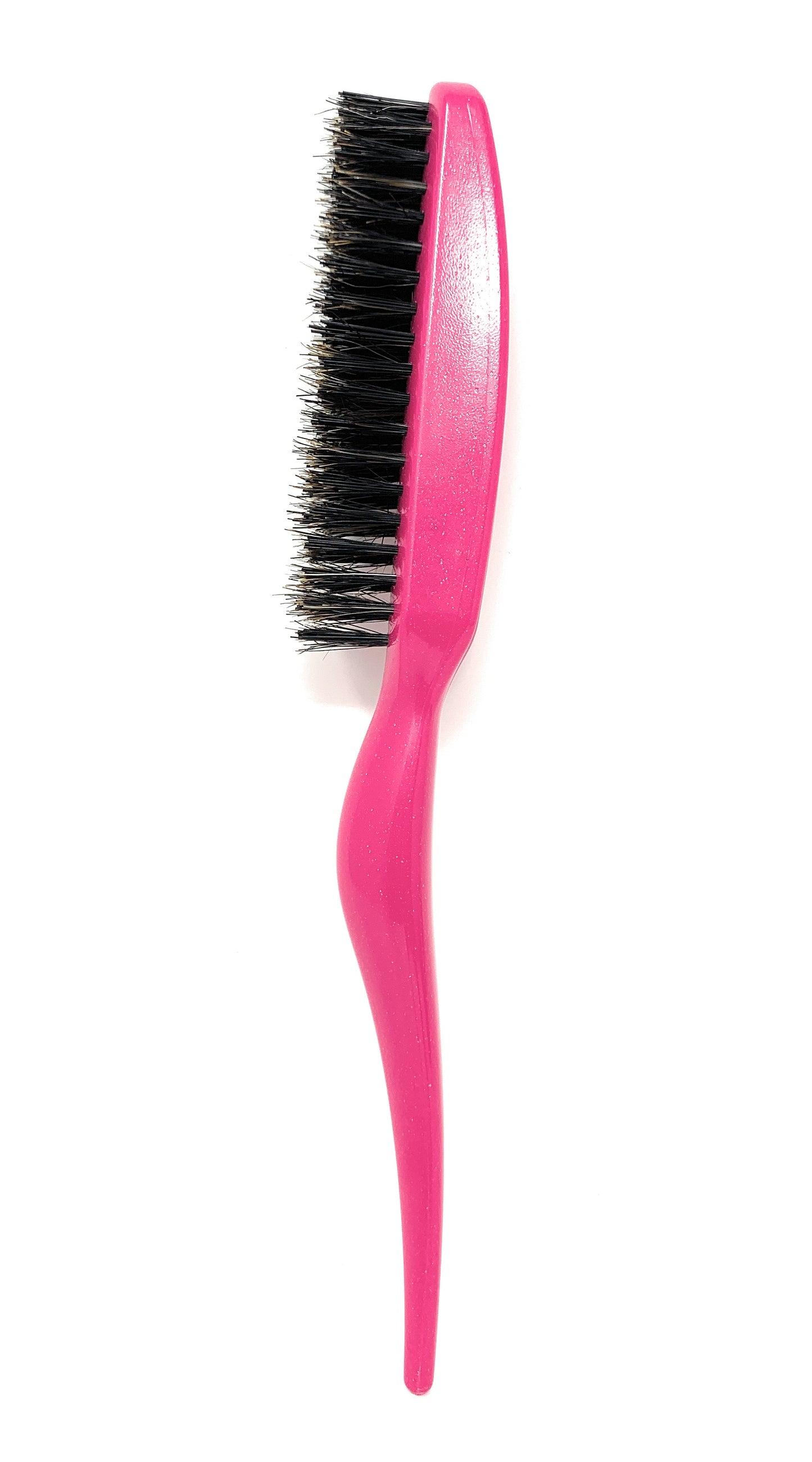 Cricket Amped Up Styler, Teasing Boar and Nylon bristle Hair Brush RatTail Brush Pink, Black 1 pc.