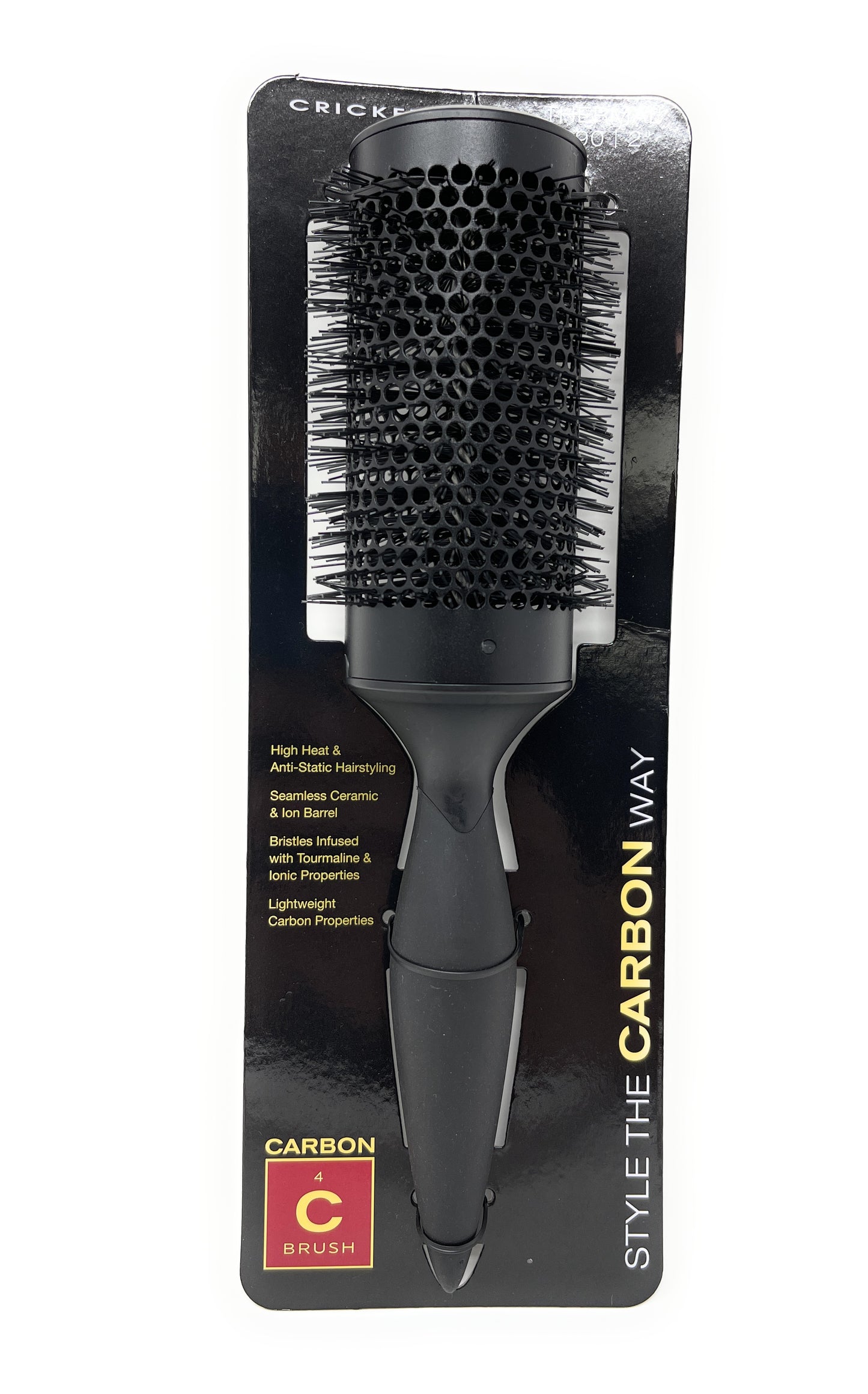 Cricket Thermal Hair Brush 390 For Shine Enhancing, Detangle, Volumizing, Styling Hair Blowdrying