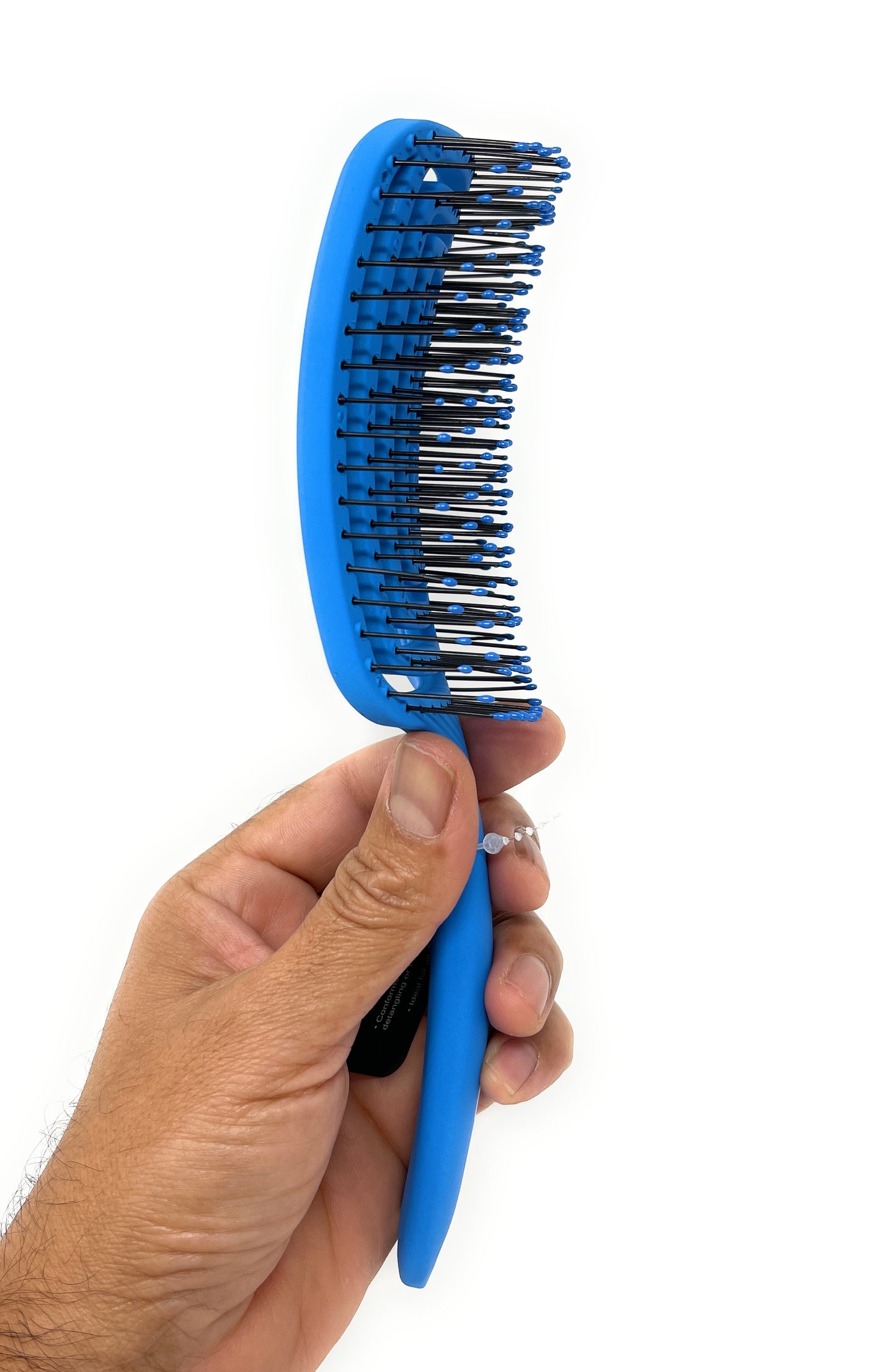 Phillips Brush Flexx 2 Vented Flexible Hair Brush For Hair Drying Detangling Hair Styling Blue