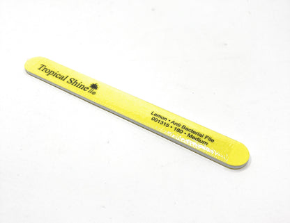 Tropical Shine 180 Grit Yellow Flash Nail File Nail Boards. 3  Count