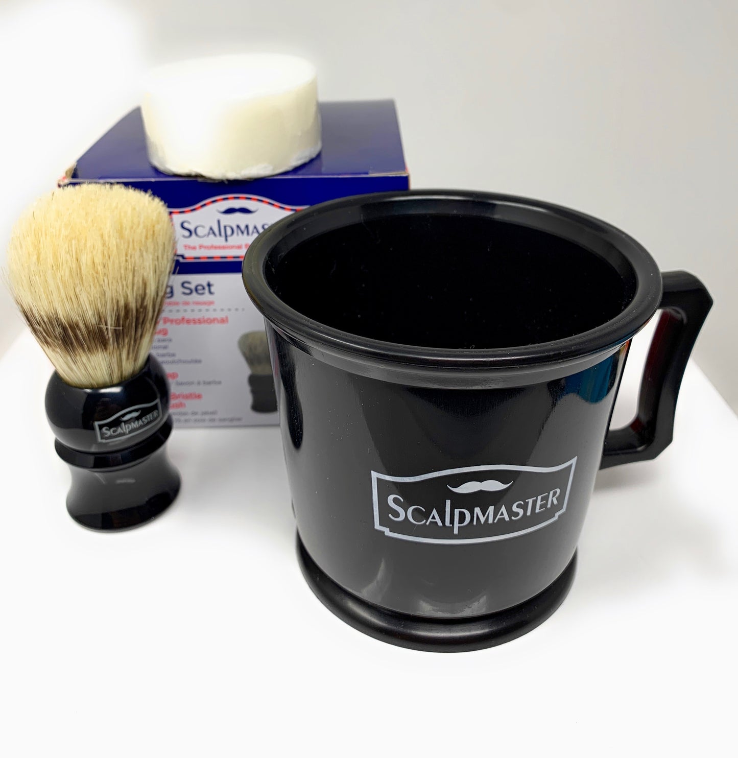 Scalpmaster Shaving Set Shaving Mug Shave brush Shave Soap Gift for Men