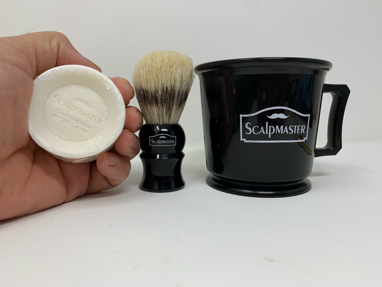 Scalpmaster Shaving Set Shaving Mug Shave brush Shave Soap Gift for Men