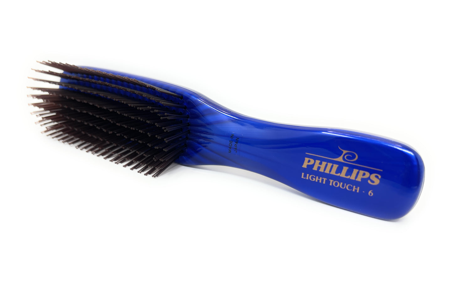 Phillips Brush Light Touch 6 Gem Nylon Bristle Hair Brush 9 rows bristle Unisex brush