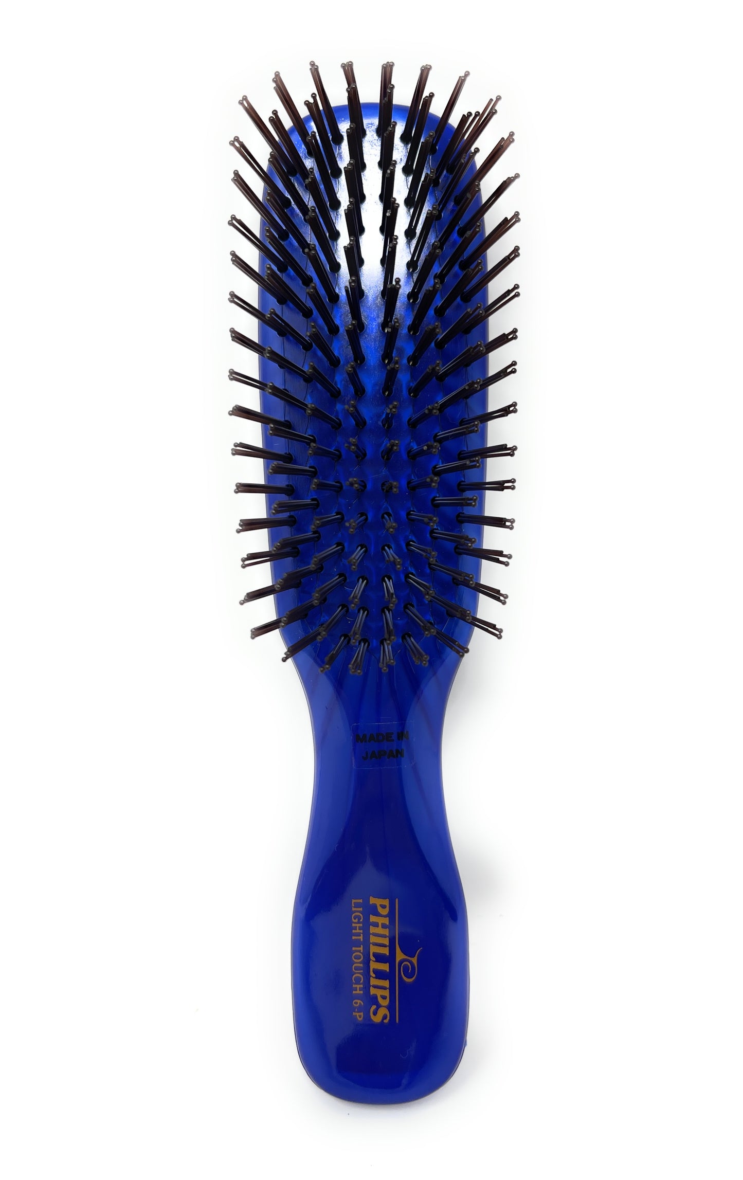 Phillips Brush Light Touch 6 Hair Brush Purse Size Nylon Bristle 1 Pc.