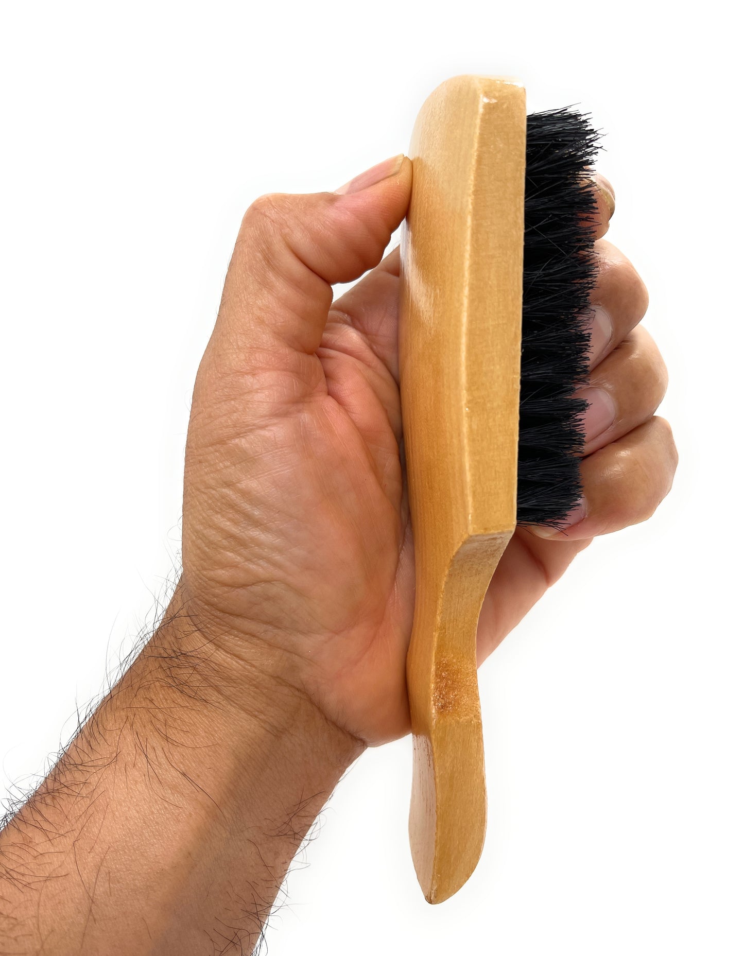 Phillips Brush #330 Club Brush 100% Pure Bristle 7 Rows Wooden Handle