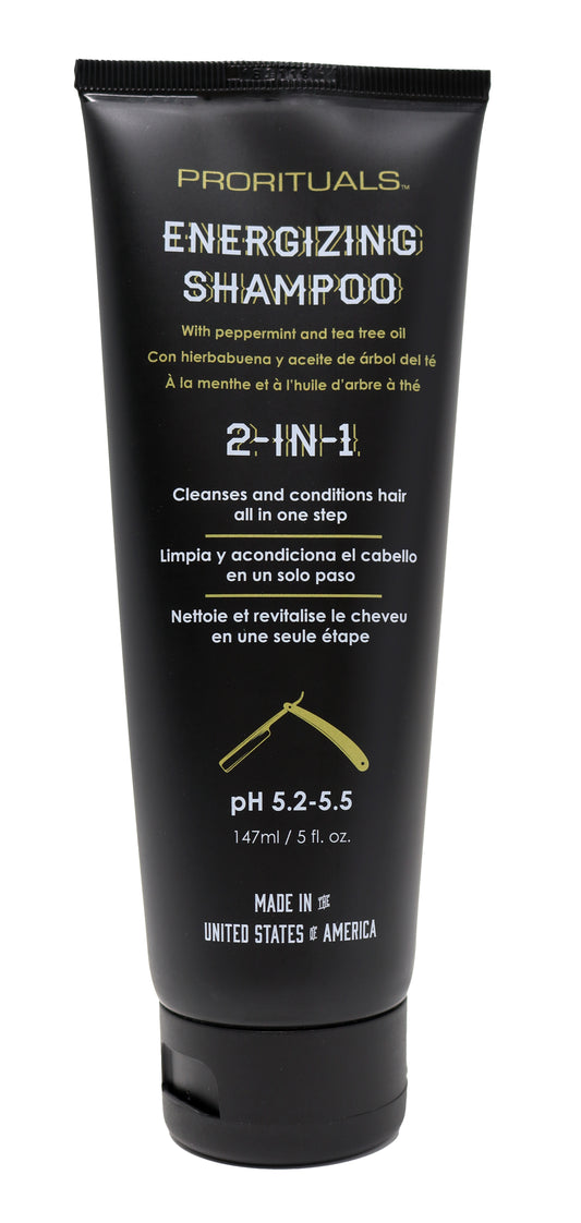 Prorituals 2 In 1 Energizing Shampoo for Men, Cleans and Conditions in One Step