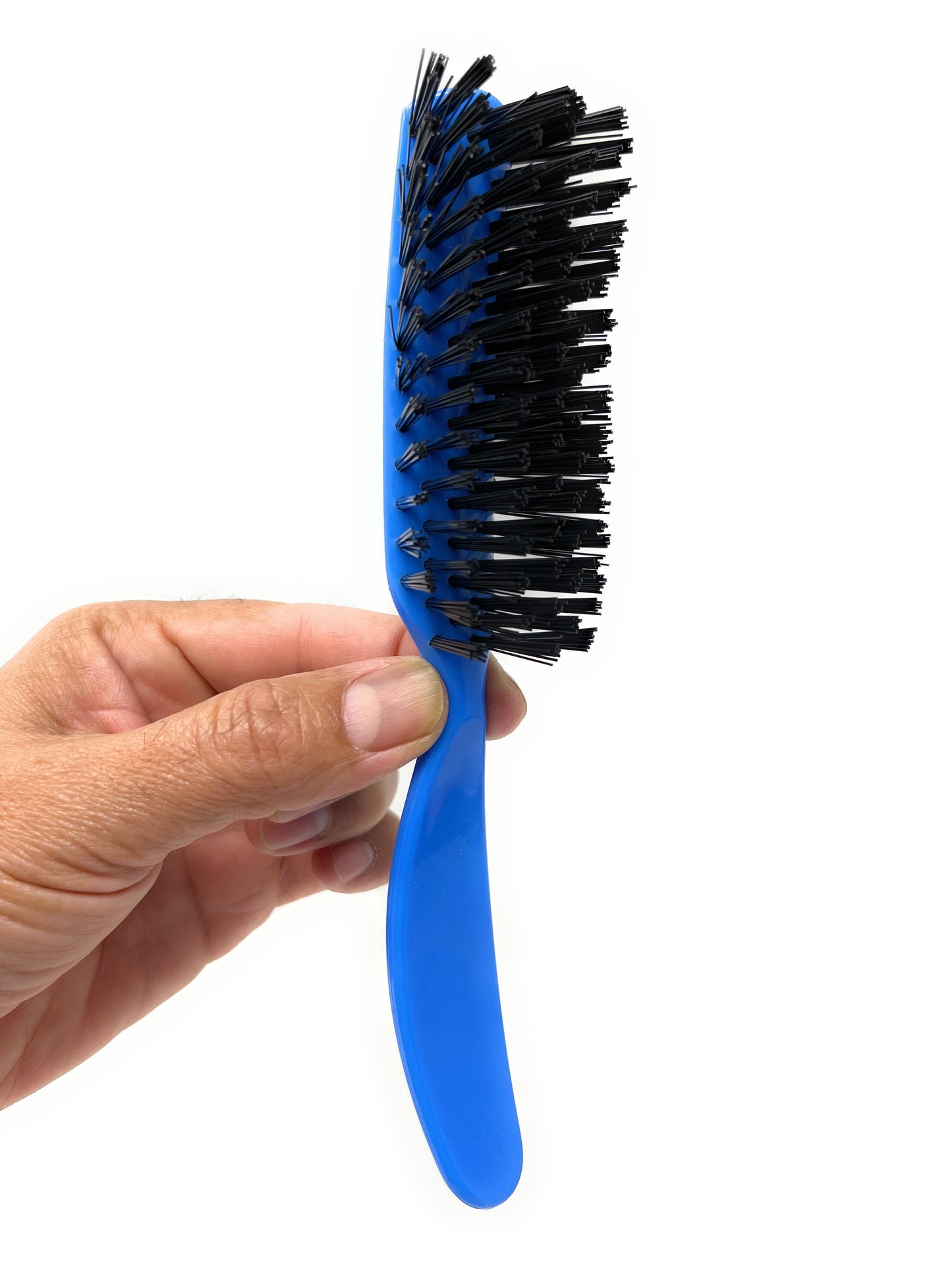 Scalpmaster Nylon Bristle Brush: 7-Row Teasing Brush for Women & Girls- 1 Pc