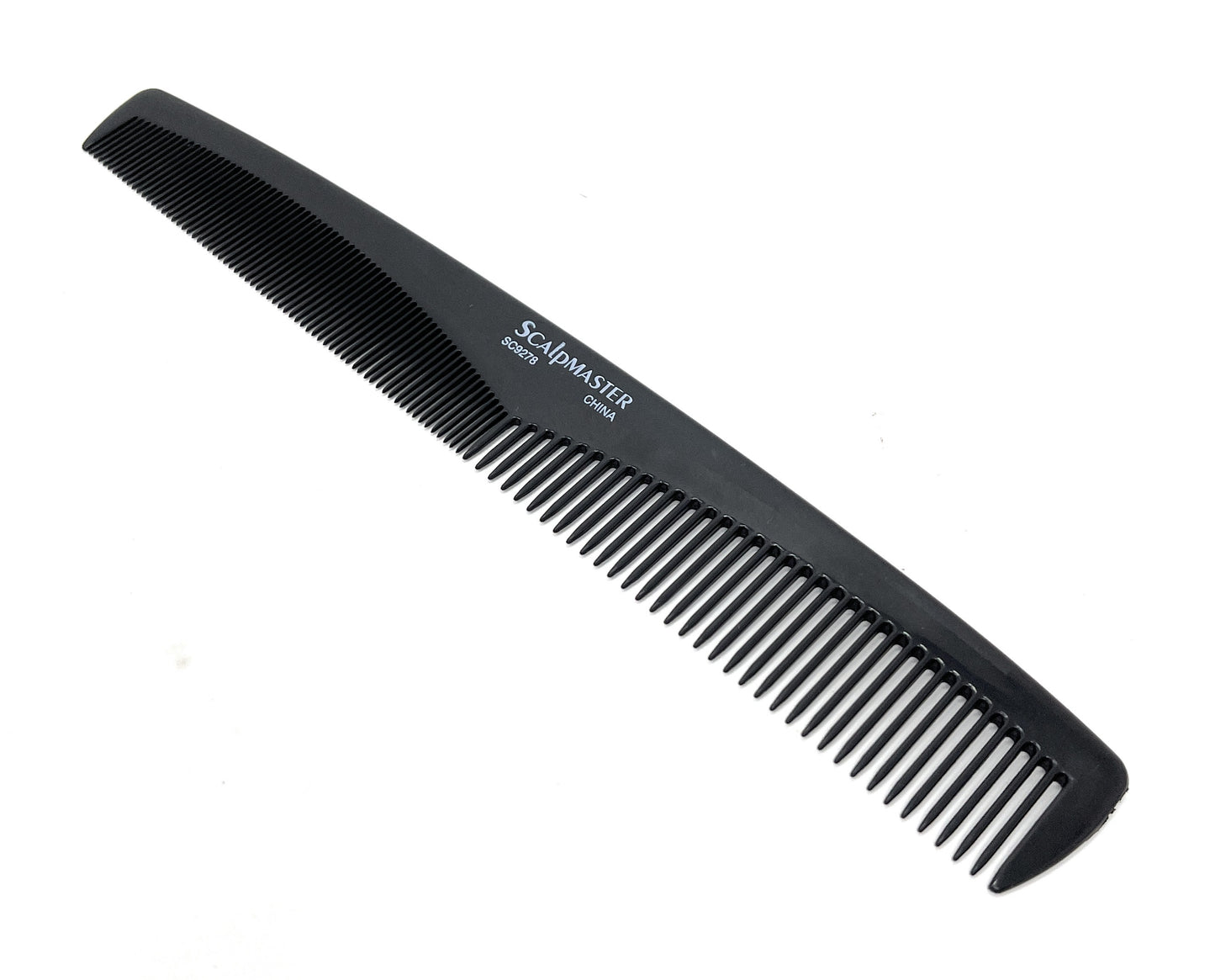 Scalpmaster 7.5 In. Barber Finishing Heat Resistant Comb Salon Men's Women's Combs Cutting Combs Pocket Combs 2 Pc.