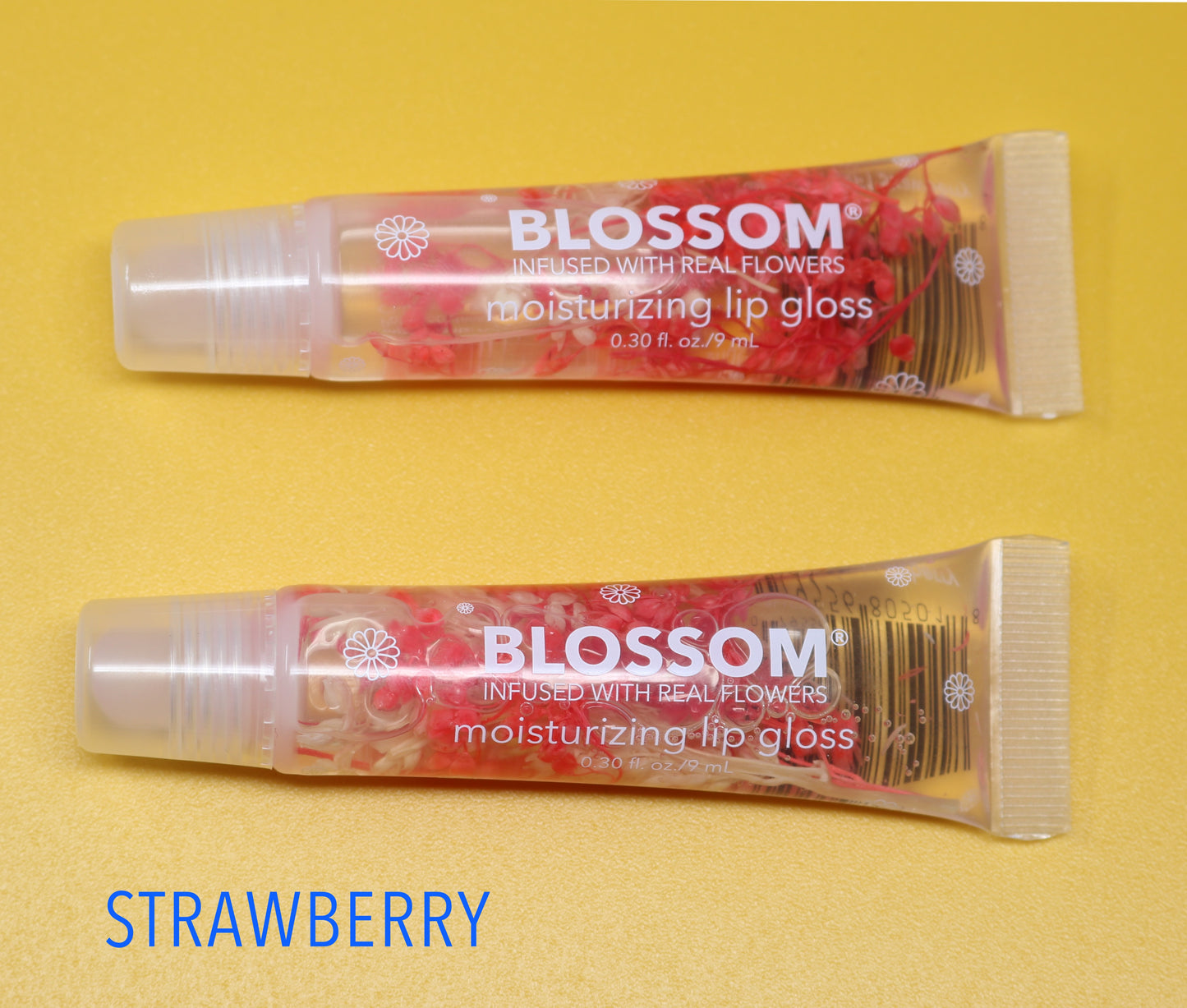 Blossom Moisturizing Lip Gloss Tube Clear Lip Gloss Lip Smackers 2 Pk.