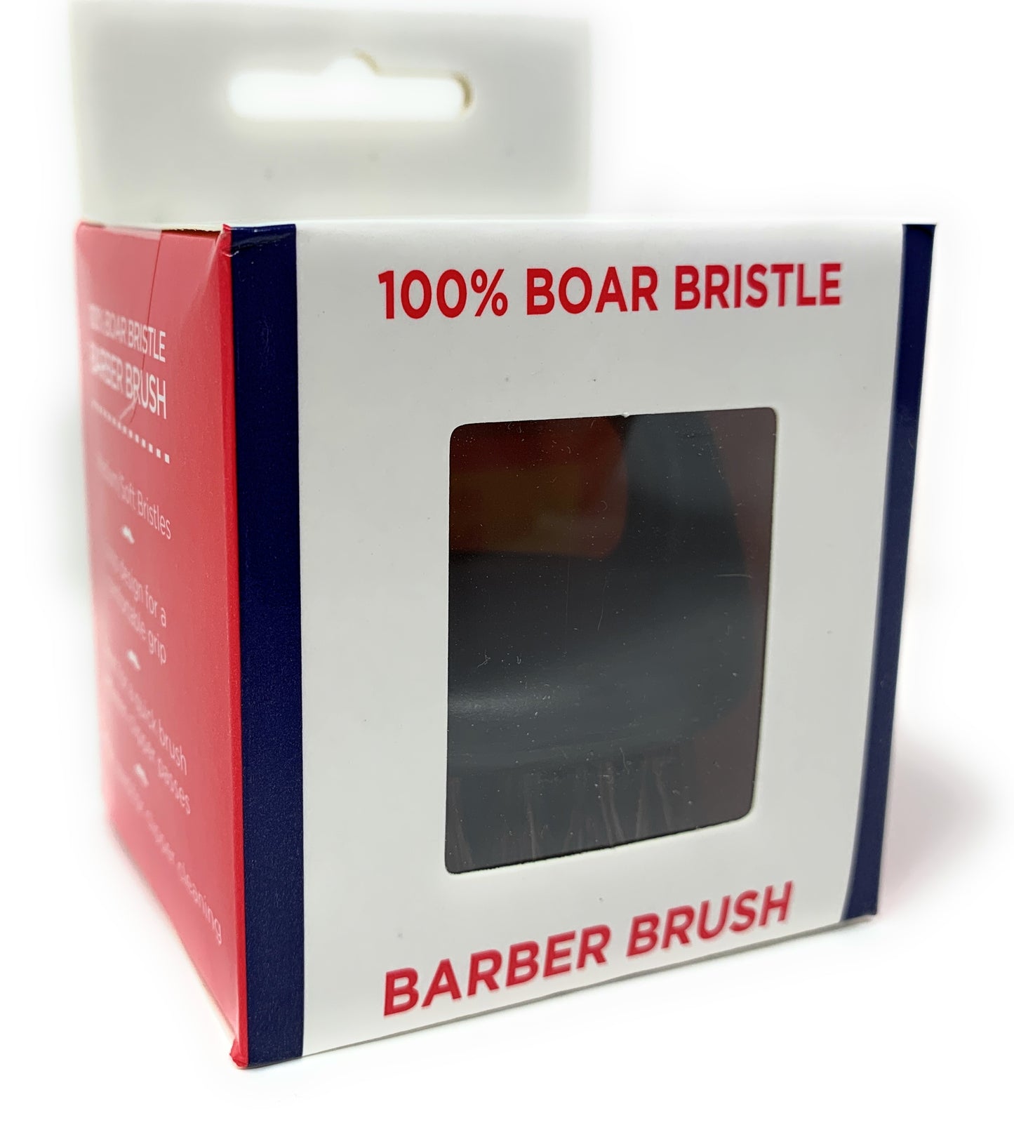 Scalpmaster Barber Brush 100% Boar Bristle Loop Handle Cleans Blades and Combs 1 Pc.