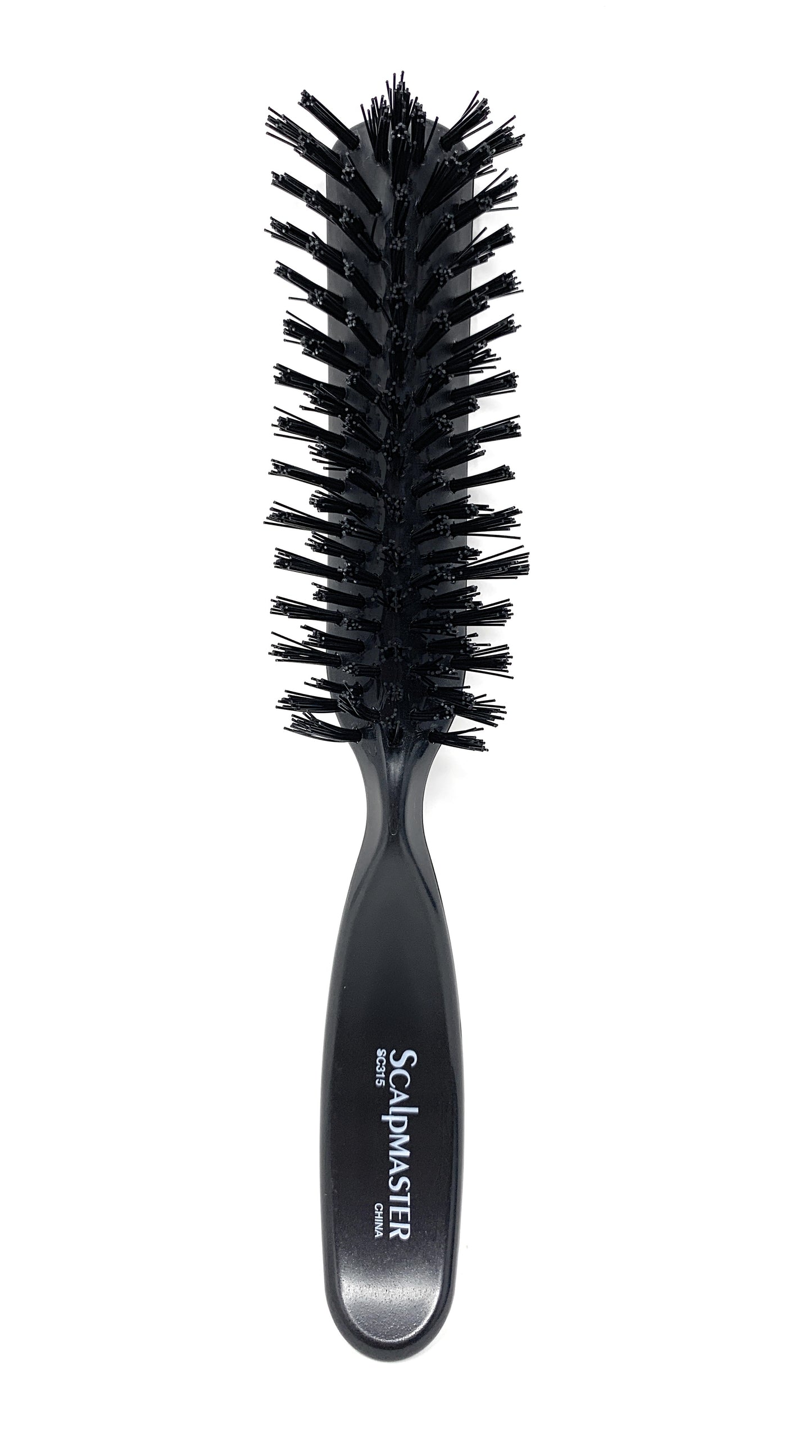 Scalpmaster Nylon Bristle Brush Nylon Bristle Salon Brush Hair Brush 7 Rows