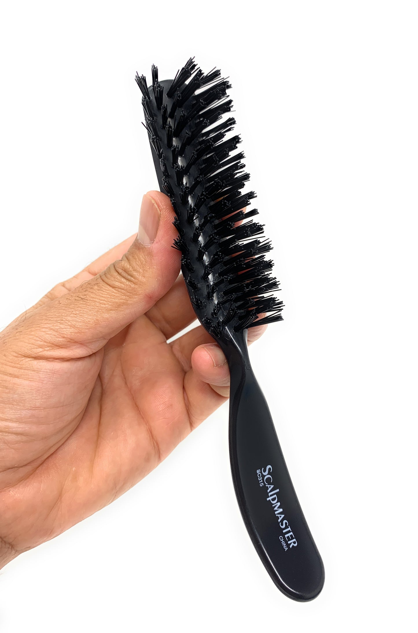 Scalpmaster Nylon Bristle Brush Nylon Bristle Salon Brush Hair Brush 7
