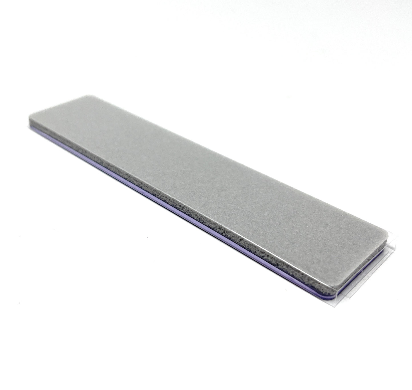 Tropical Shine Purple 180 Grit Antibacterial Nail Files Hard Shell & Soft Sponge Nail Supplies Nail Filer  3 Pcs.