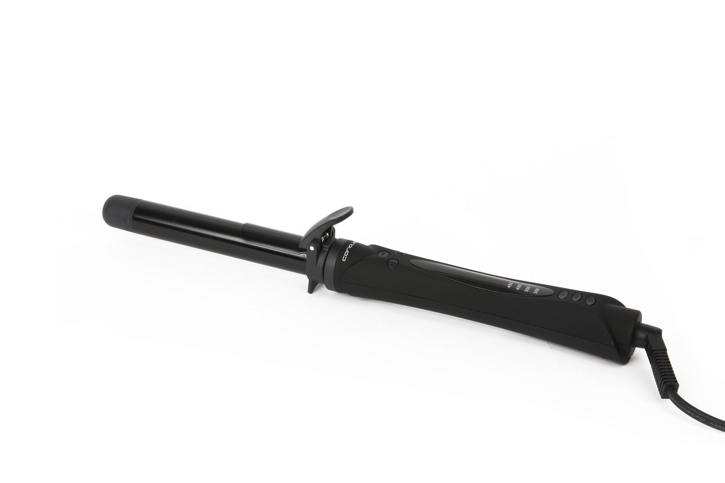 Corioliss Curling Iron. Motorized Dual-Spin Rotating Barrel. Dual-Voltage.