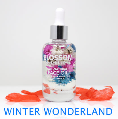 Blossom 100% All-Natural & Hydrating Face Oil 9 Essential Plant & Flower Oils 1 Oz. 1 Pc.