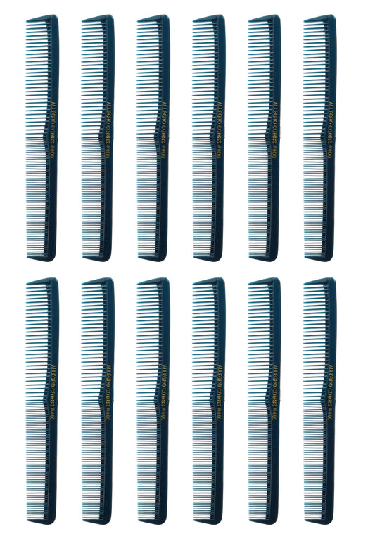 Allegro Combs 400 Barbers Combs Cutting Combs All Purpose Combs. Teal Combs. 12 Pk