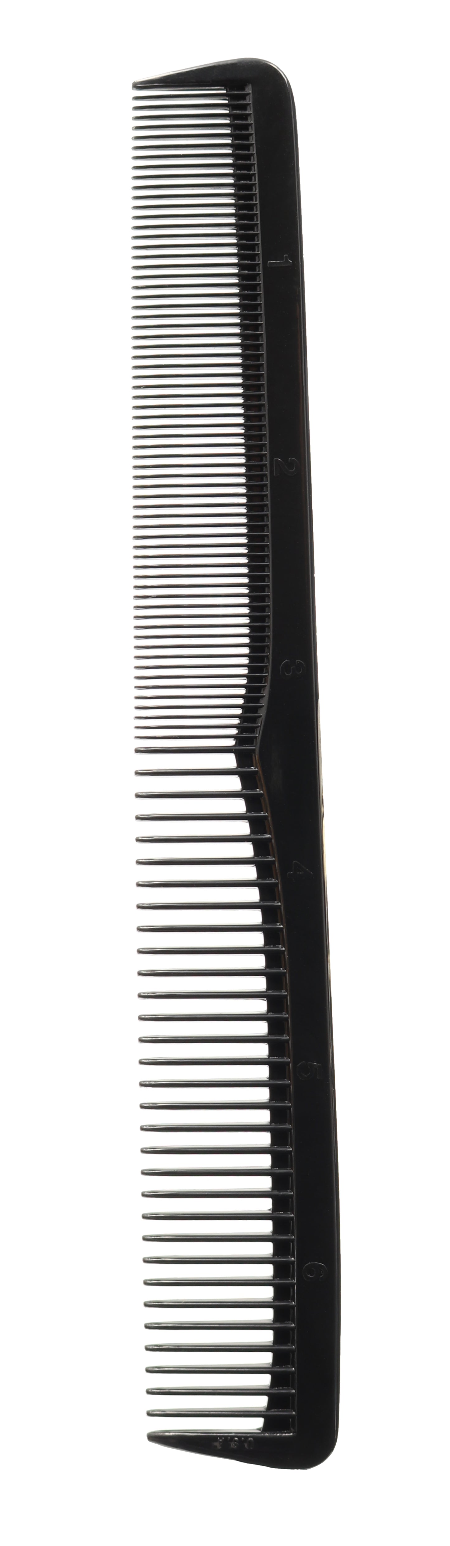 Allegro Combs 400 Barbers Cutting Combs All Purpose Combs Wide Fine Tooth Black Combs. 12 Pk